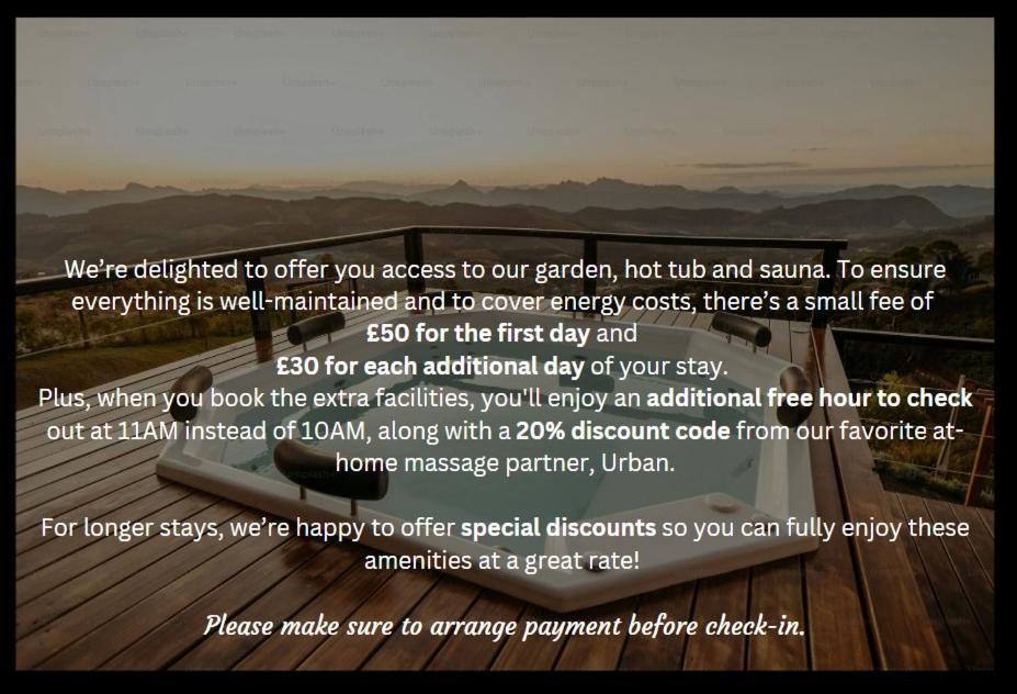 Double Room W/Projector & Garden Hot Tub London Exteriör bild